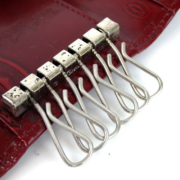 Authentic Cartier happy birthday 6 series key holder leather[Used] - Picture 11 of 12